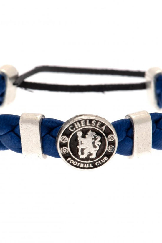 161417 Chelsea FC PU Slider Bracelet 1