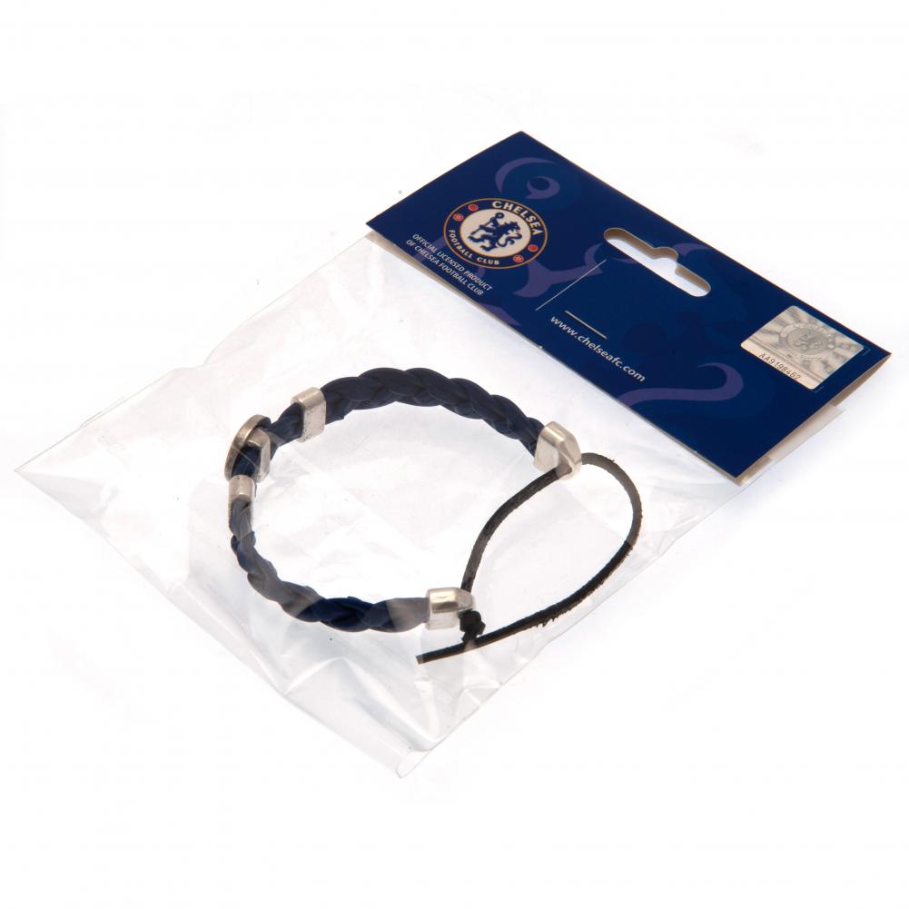 161417 Chelsea FC PU Slider Bracelet 2