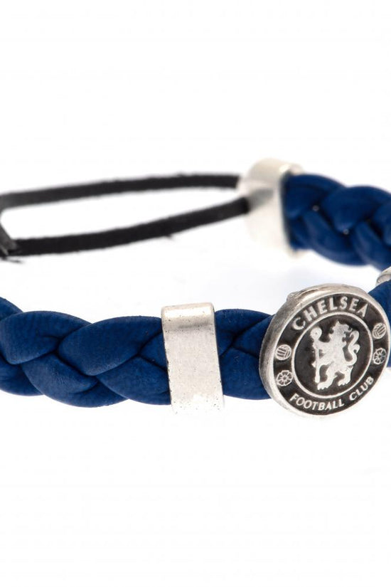 161417 Chelsea FC PU Slider Bracelet