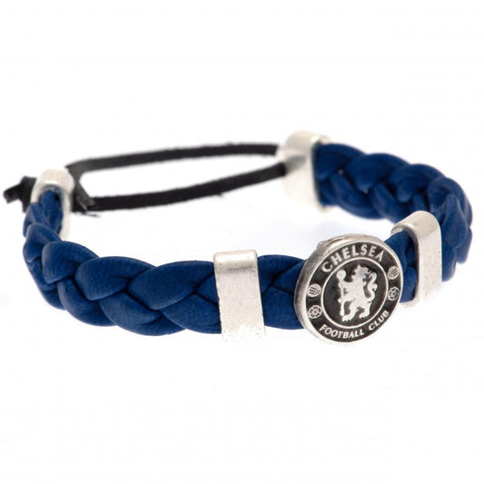 161417 Chelsea FC PU Slider Bracelet