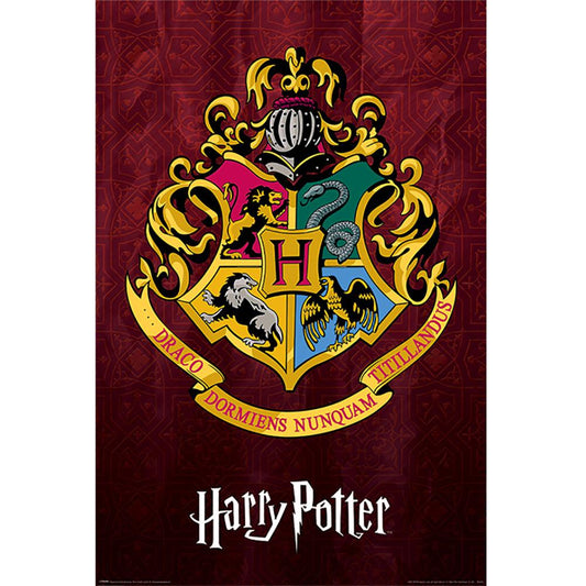 161738 Harry Potter Poster Hogwarts Crest 140