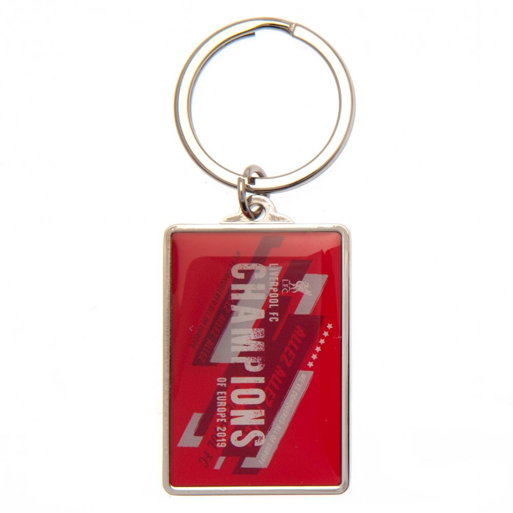 161846 Liverpool FC Champions Of Europe Keyring NC