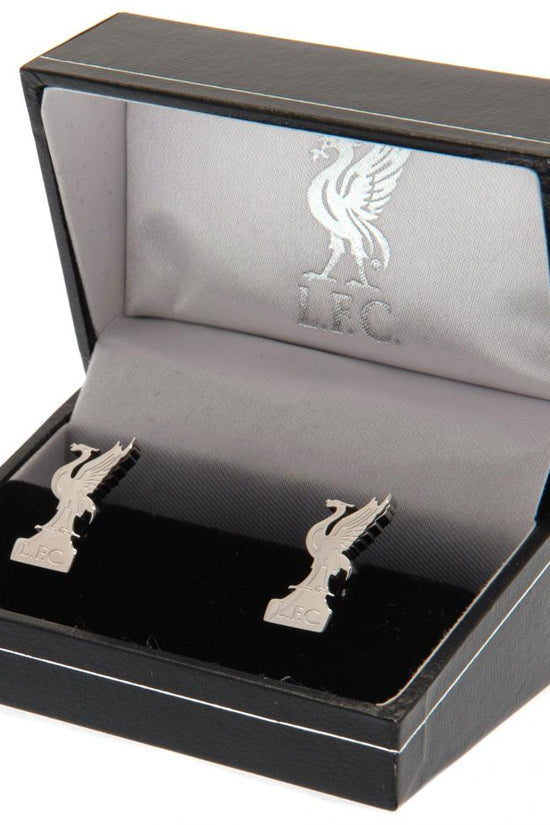 Liverpool FC Stainless Steel Formed Liverbird Cufflinks
