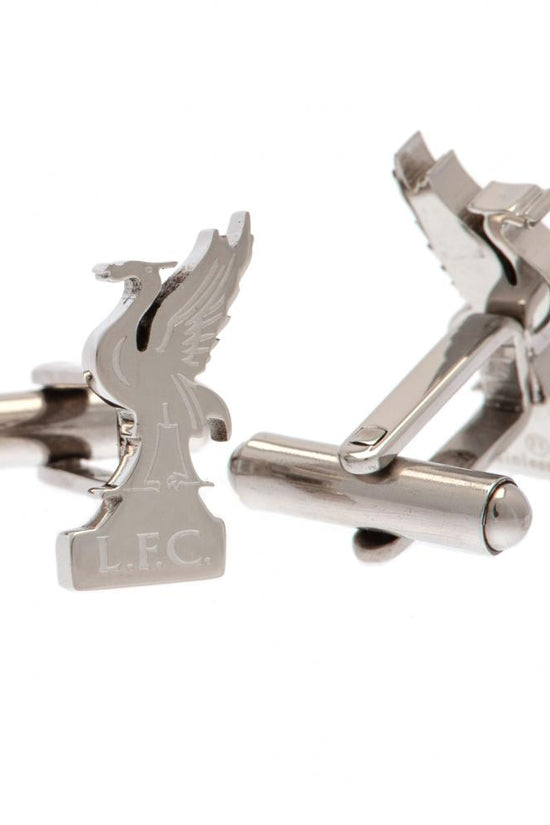 Liverpool FC Stainless Steel Formed Liverbird Cufflinks