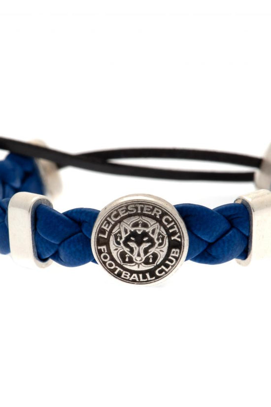 162511 Leicester City FC PU Slider Bracelet 1