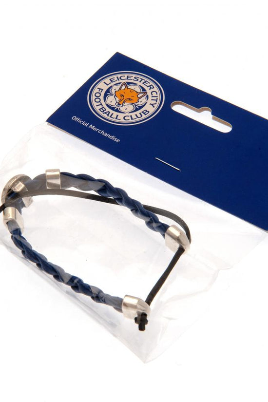 162511 Leicester City FC PU Slider Bracelet 2