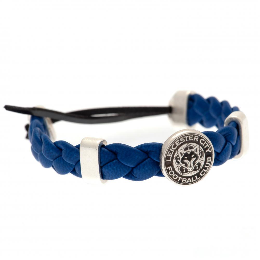 162511 Leicester City FC PU Slider Bracelet
