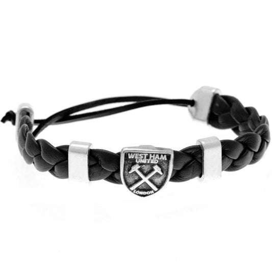 162520 West Ham United FC PU Slider Bracelet 1