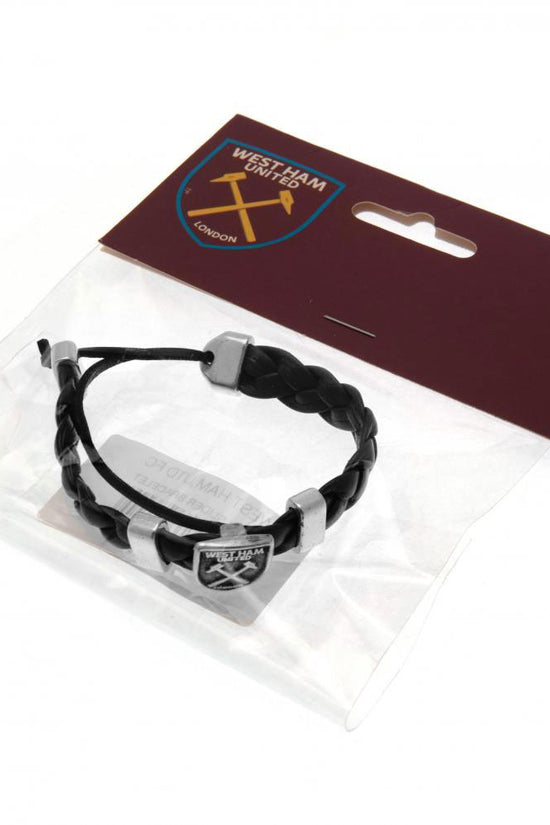 162520 West Ham United FC PU Slider Bracelet 2