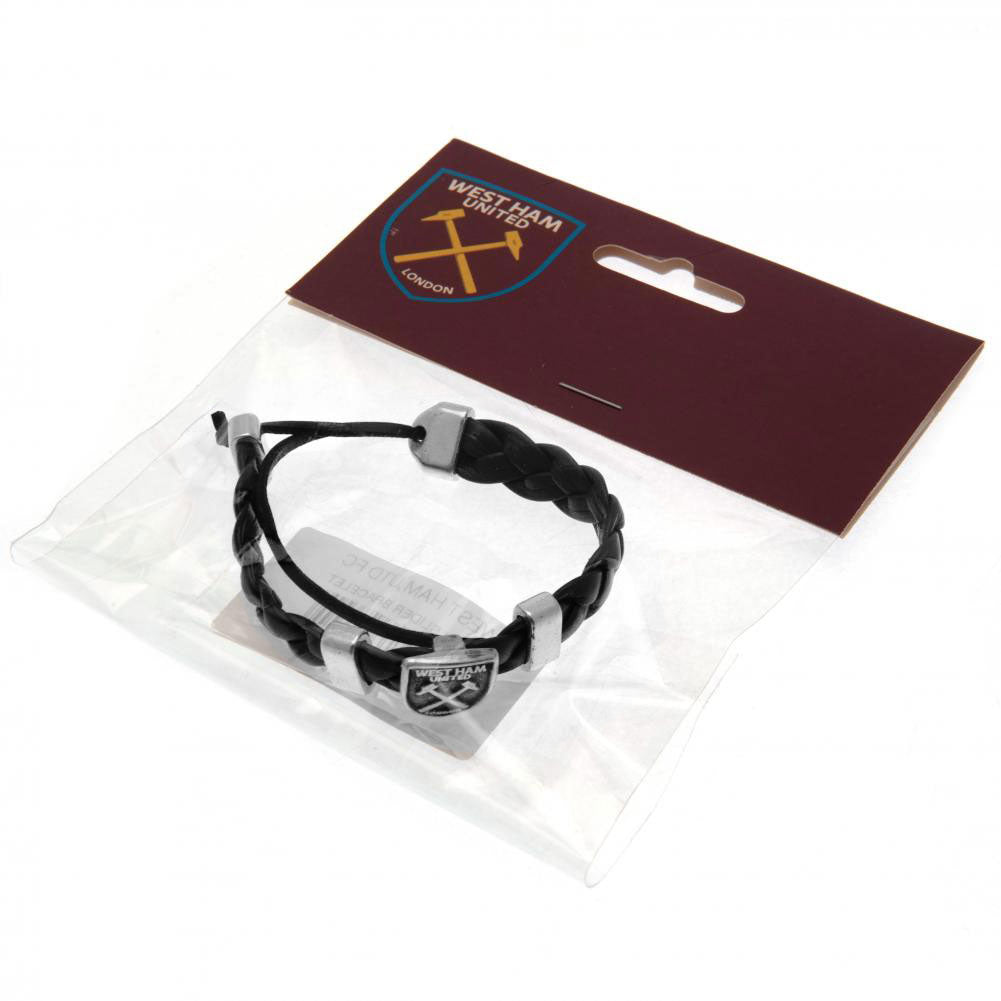 162520 West Ham United FC PU Slider Bracelet 2