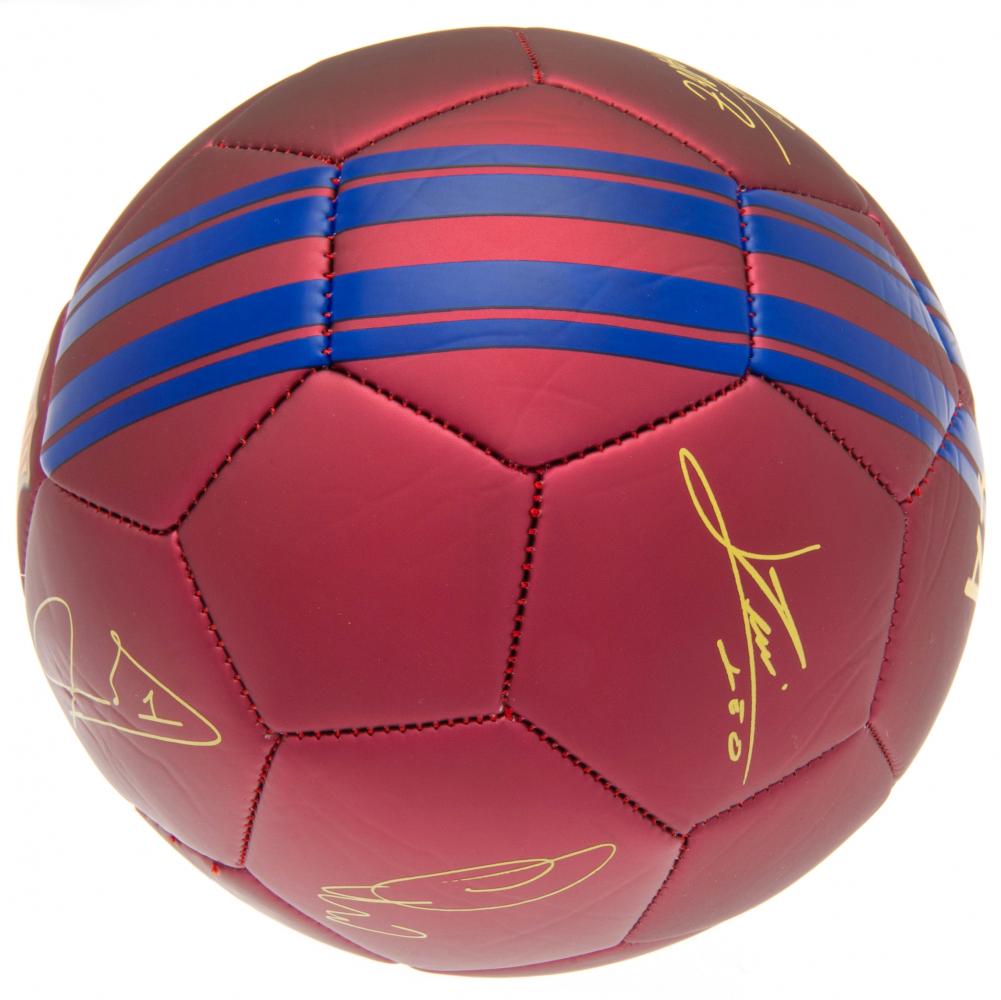 162547 FC Barcelona Football Signature MT 3