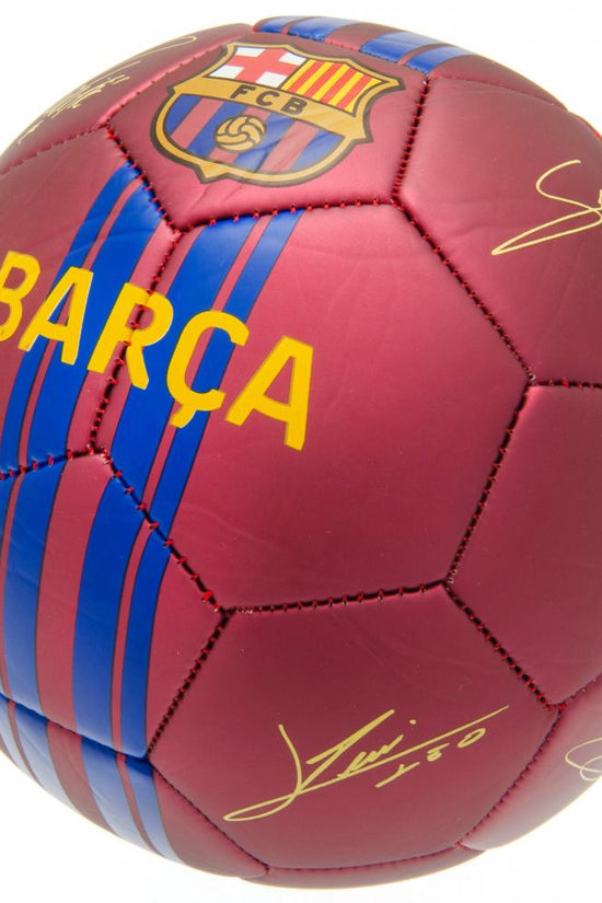162547 FC Barcelona Football Signature MT