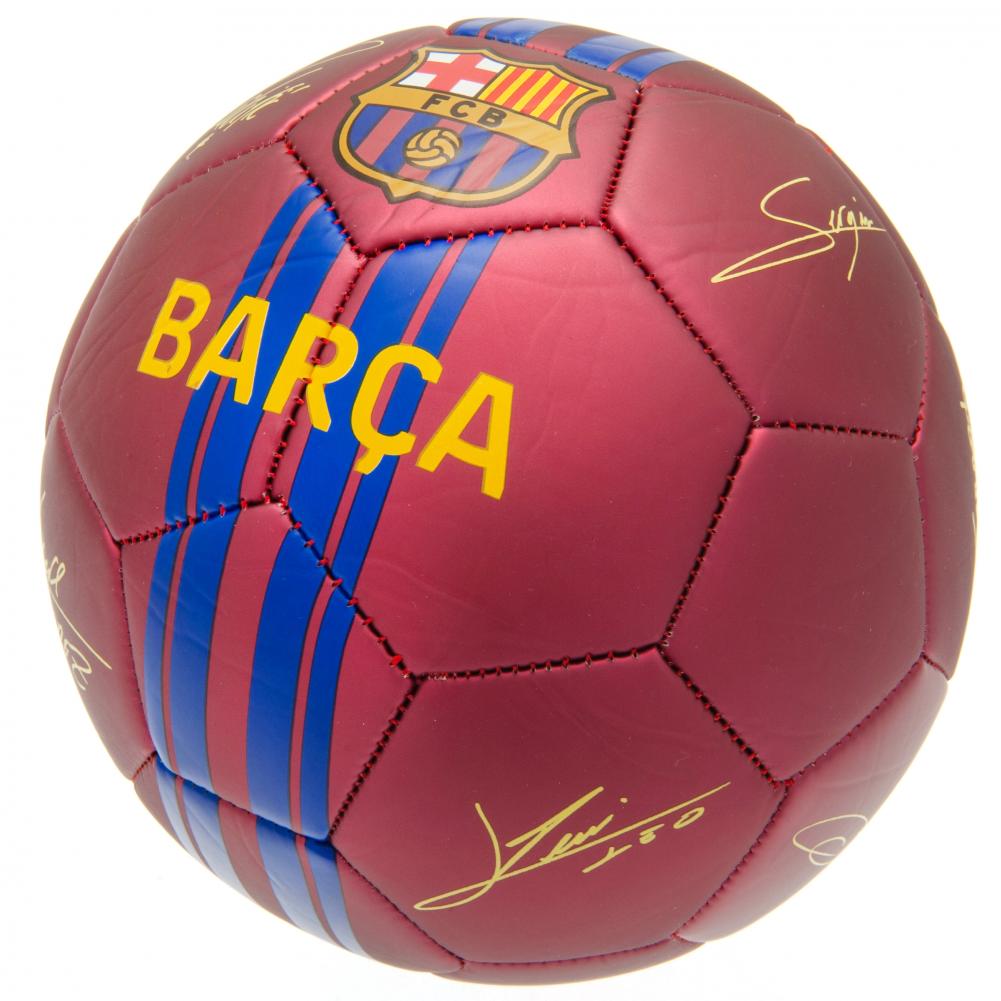 162547 FC Barcelona Football Signature MT