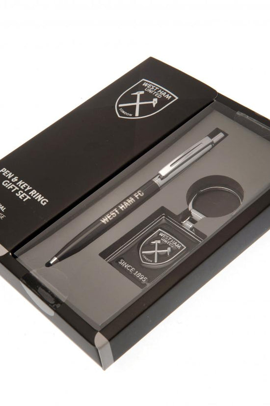 West Ham United FC Pen & Keyring Set