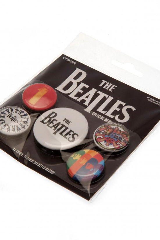 163701 The Beatles Button Badge Set BK 2