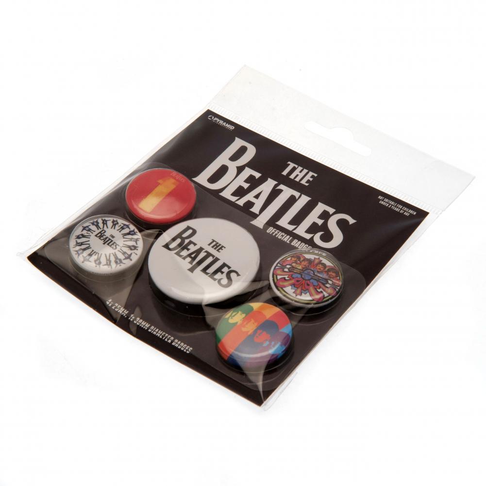163701 The Beatles Button Badge Set BK 2
