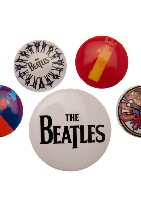 163701 The Beatles Button Badge Set BK