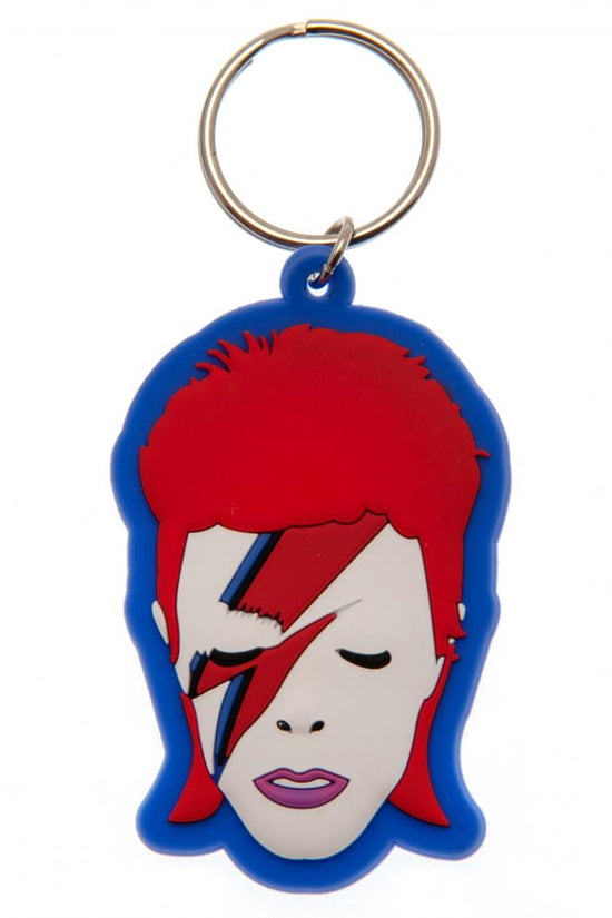 164003 David Bowie PVC Keyring