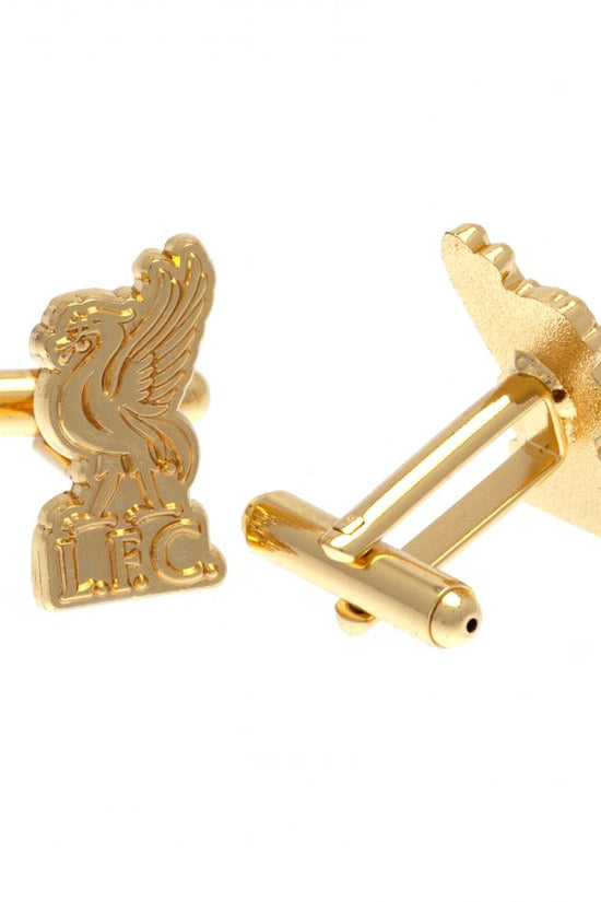 Liverpool FC Gold Plated Liverbird Cufflinks