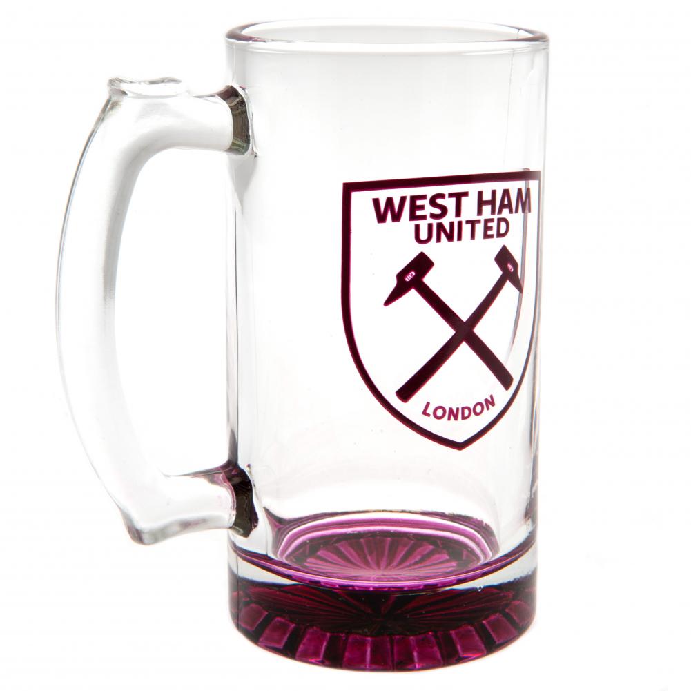 164885 West Ham United FC Stein Glass Tankard CC 1