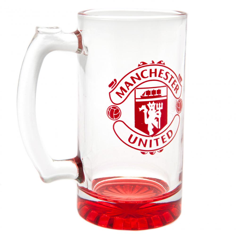 164887 Manchester United FC Stein Glass Tankard CC 1