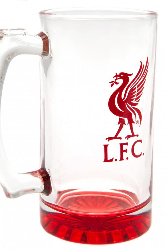 164888 Liverpool FC Stein Glass Tankard CC 1