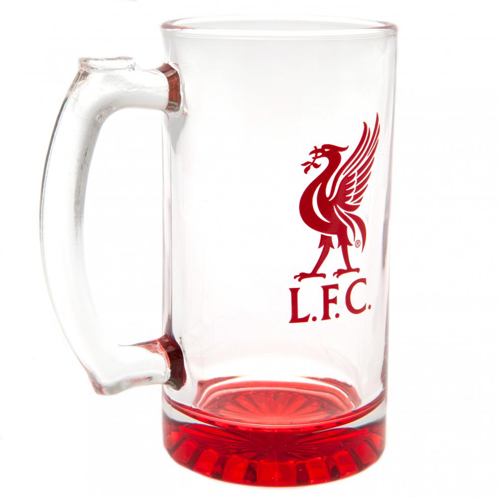 164888 Liverpool FC Stein Glass Tankard CC 1