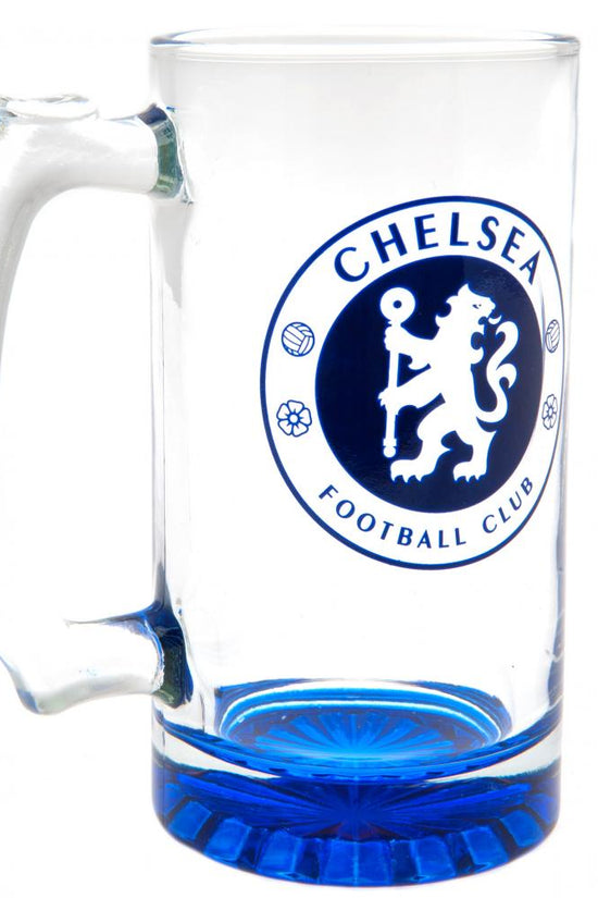 164890 Chelsea FC Stein Glass Tankard CC 1
