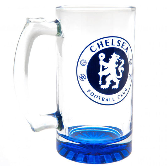 164890 Chelsea FC Stein Glass Tankard CC 1