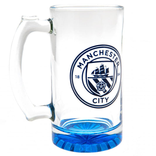 164892 Manchester City FC Stein Glass Tankard CC 1