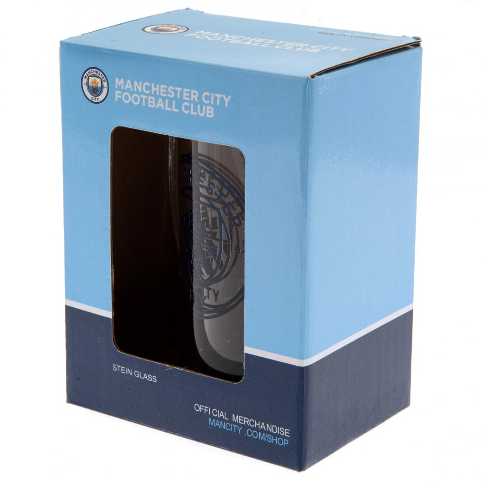 164892 Manchester City FC Stein Glass Tankard CC 2