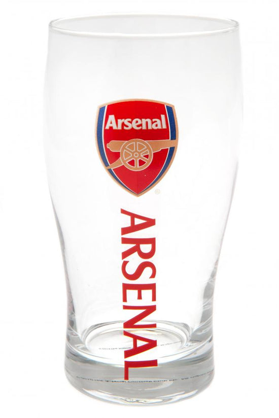 164894 Arsenal FC Tulip Pint Glass