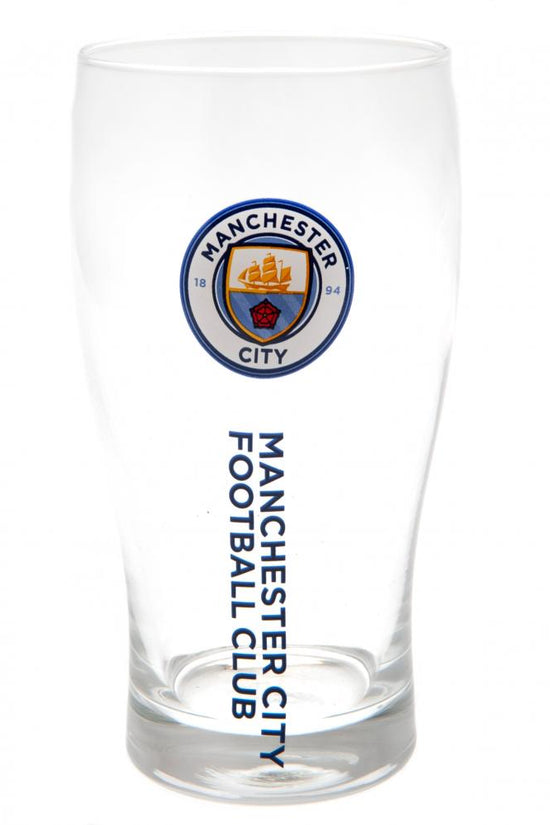 164901 Manchester City FC Tulip Pint Glass