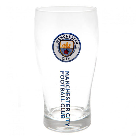 164901 Manchester City FC Tulip Pint Glass
