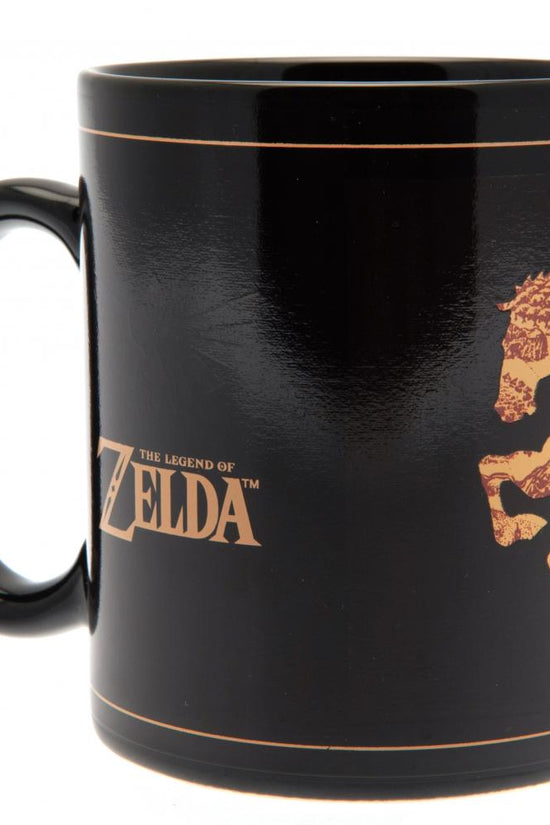 The Legend Of Zelda Heat Changing Mug Map