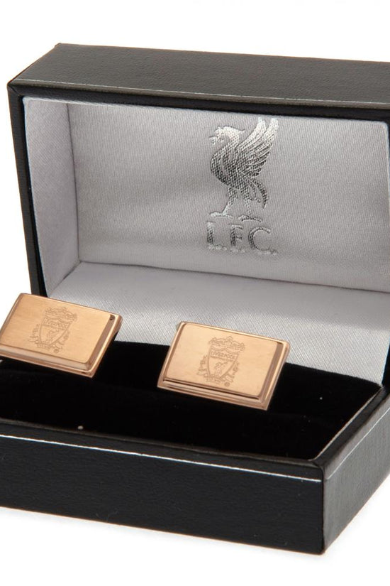 Liverpool FC Rose Gold Plated Cufflinks