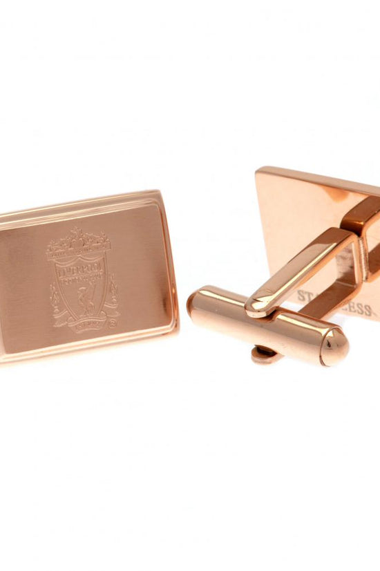 Liverpool FC Rose Gold Plated Cufflinks