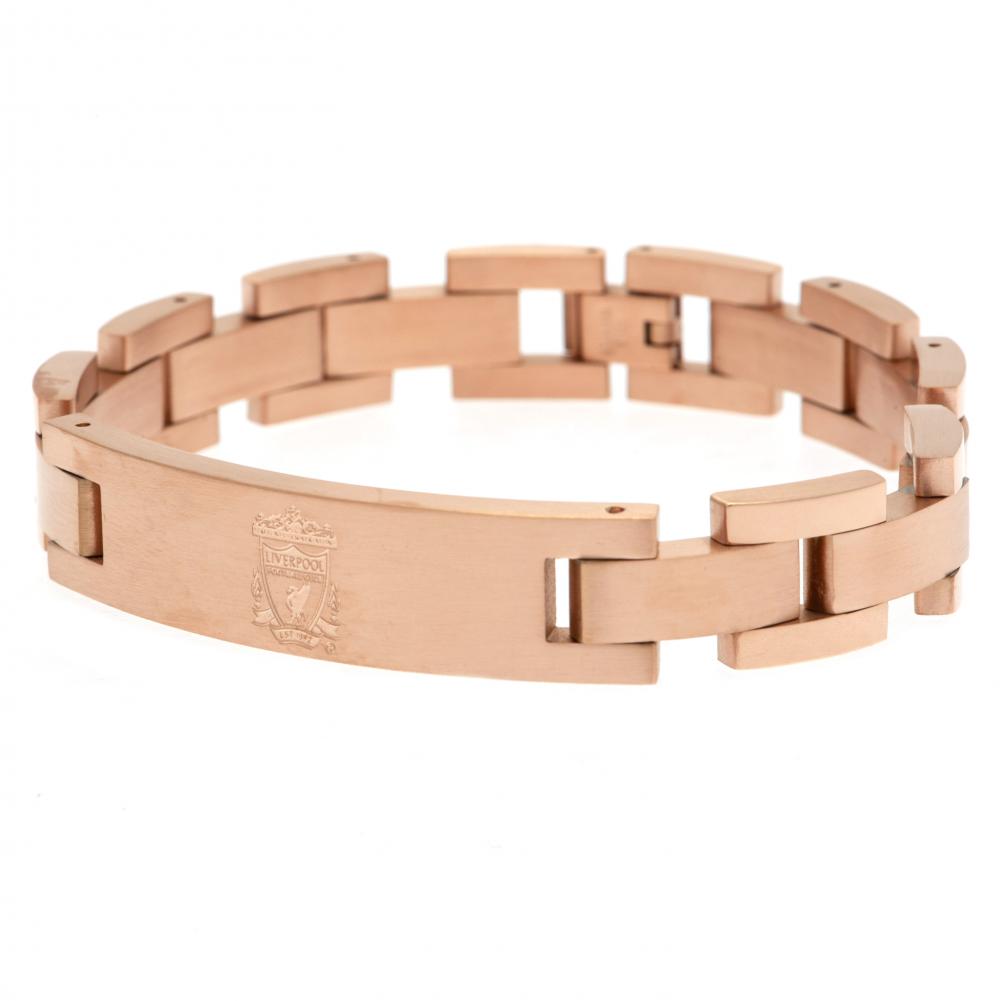 165867 Liverpool FC Rose Gold Plated Bracelet 1