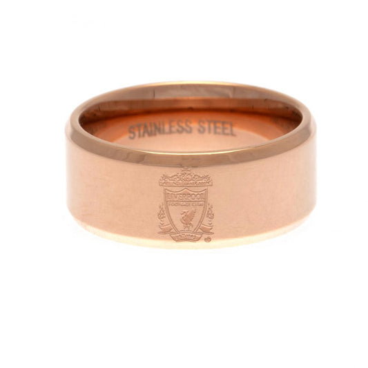 165874 Liverpool FC Rose Gold Plated Ring