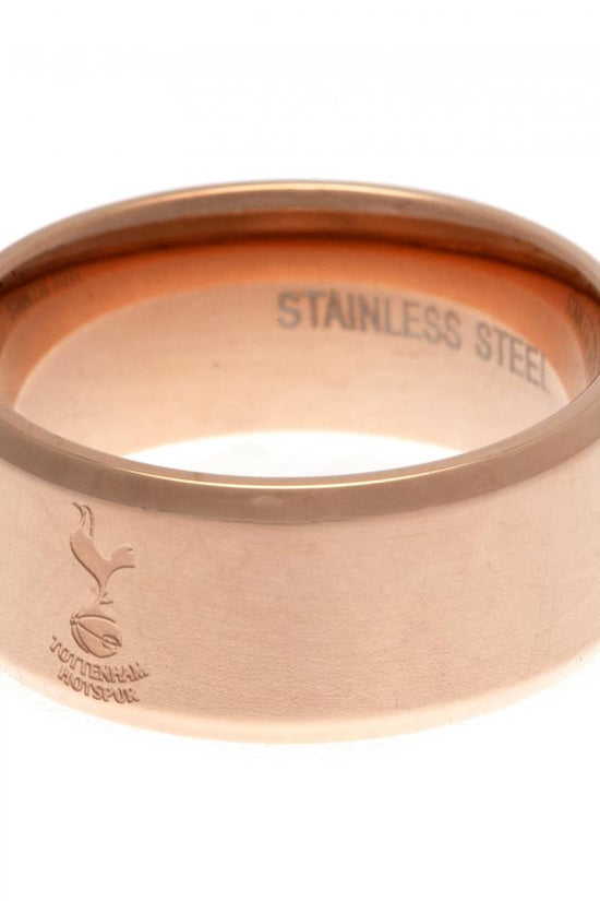 Tottenham Hotspur FC Rose Gold Plated Ring Large