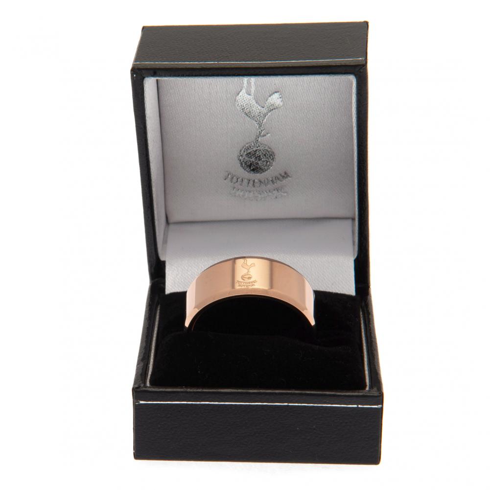 165877 Tottenham Hotspur FC Rose Gold Plated Ring 2