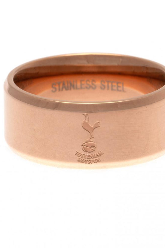 Tottenham Hotspur FC Rose Gold Plated Ring Medium