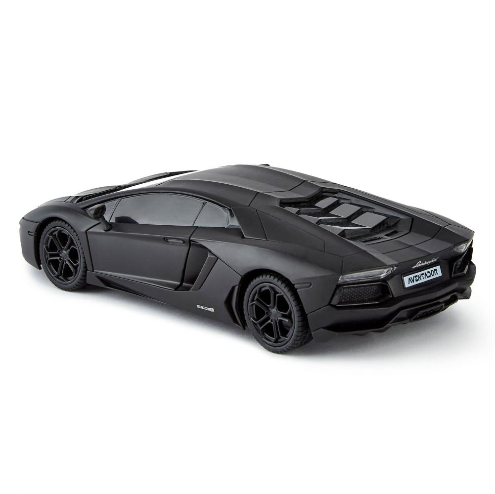166007 Lamborghini Aventador Radio Controlled Car 1 24 Scale Black 2