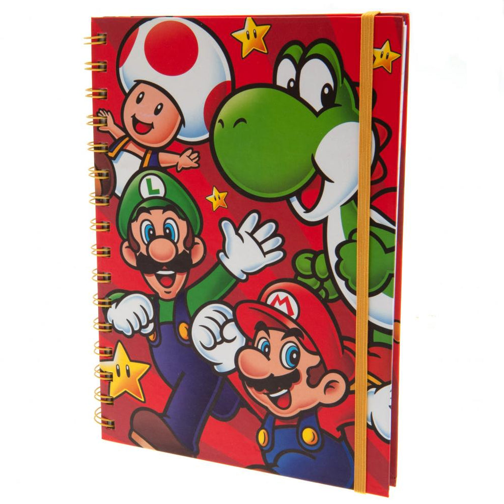 Super Mario Notebook – Cazna Sports