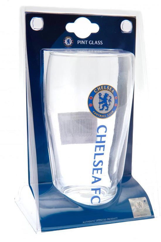 166404 Chelsea FC Tulip Pint Glass 2