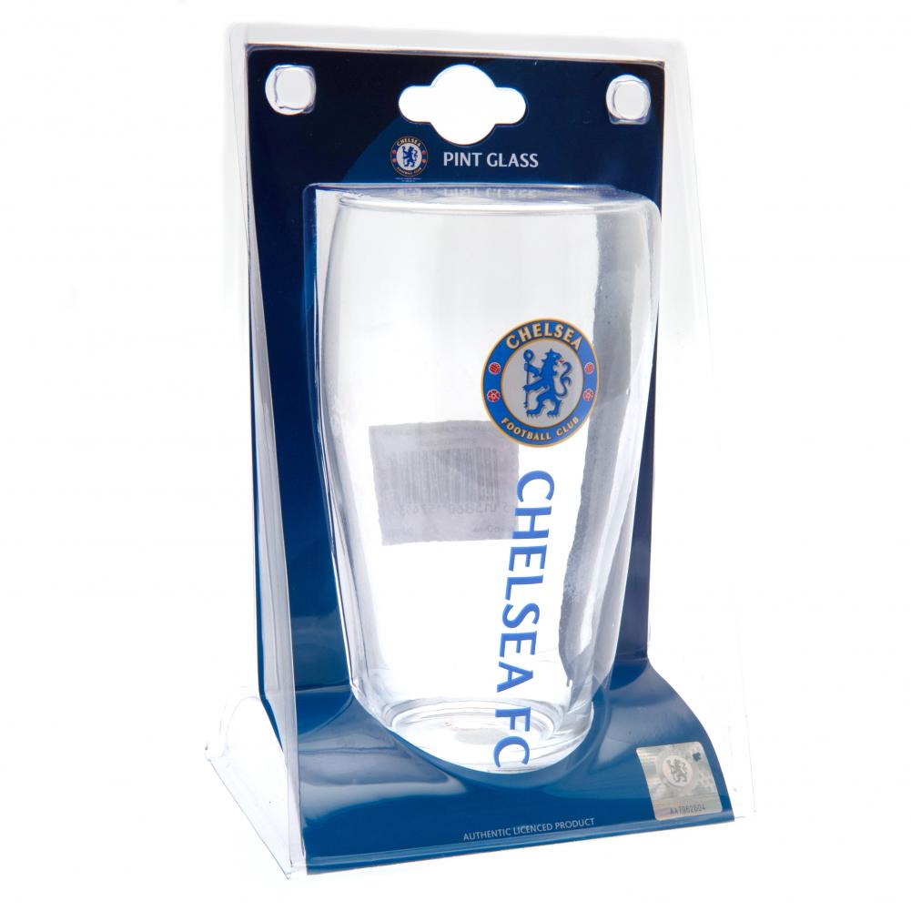 166404 Chelsea FC Tulip Pint Glass 2
