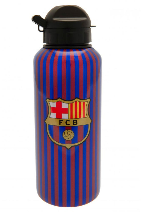 FC Barcelona Pinstripe Aluminium Drinks Bottle