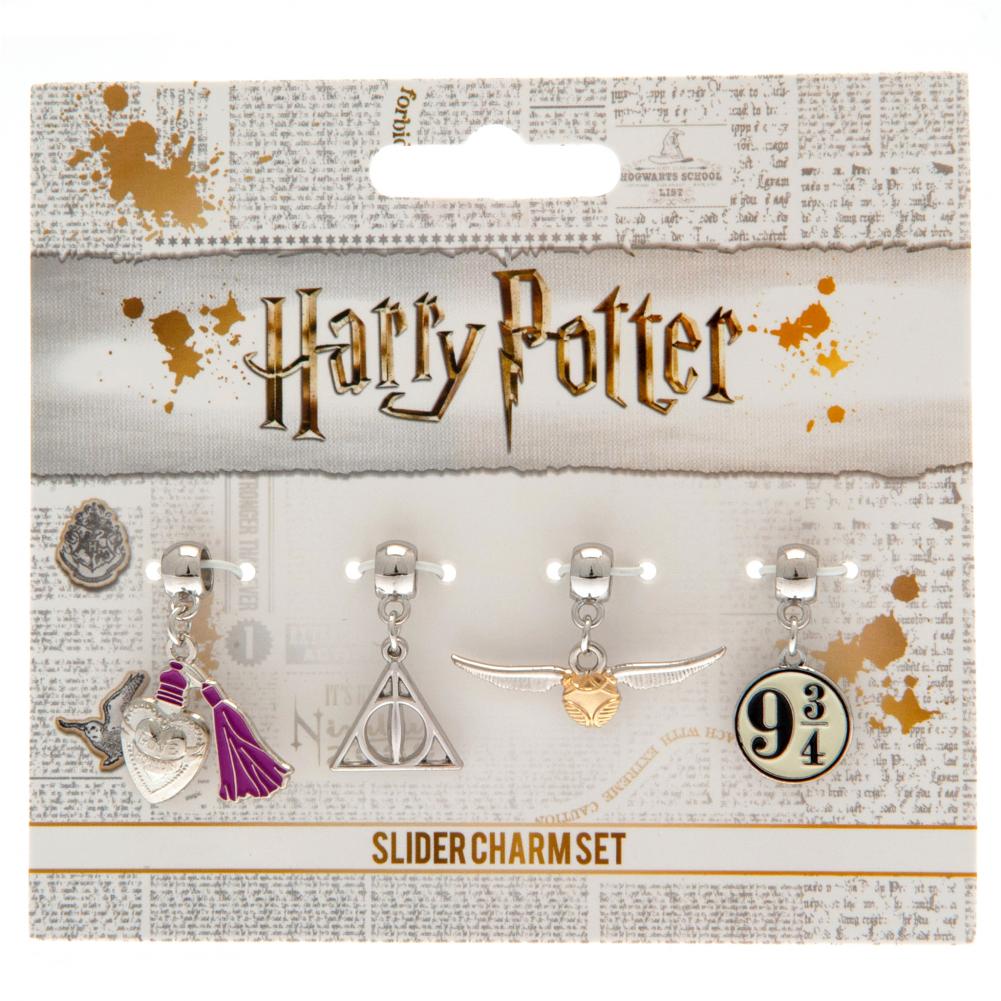 168547 Harry Potter Silver Plated Charm Set 5