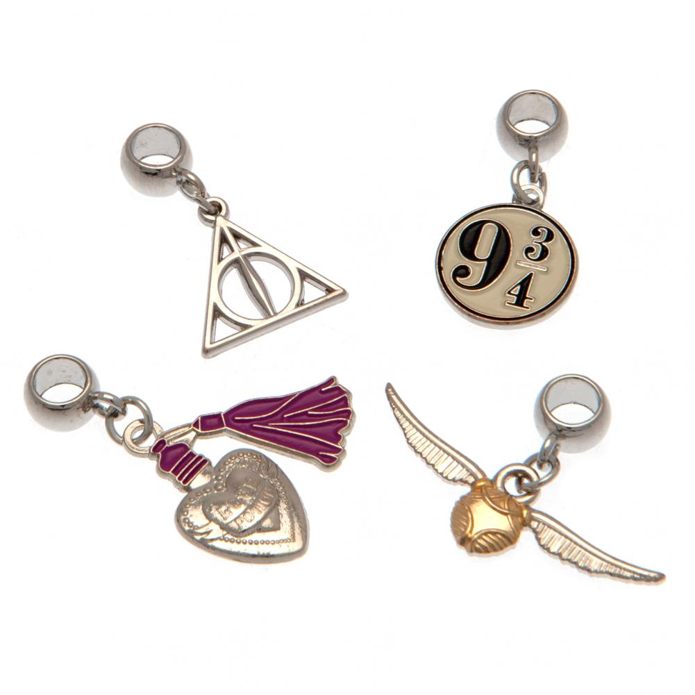 168547 Harry Potter Silver Plated Charm Set