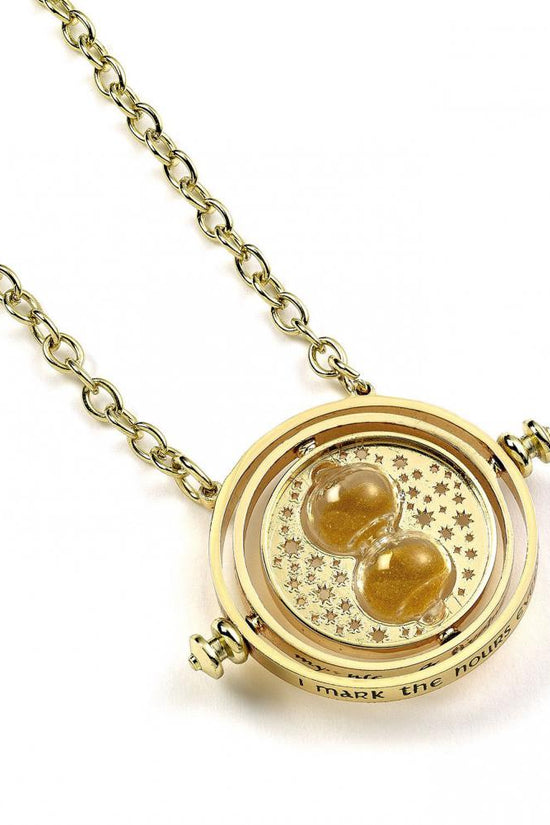 169792 Harry Potter Gold Plated Necklace Time Turner